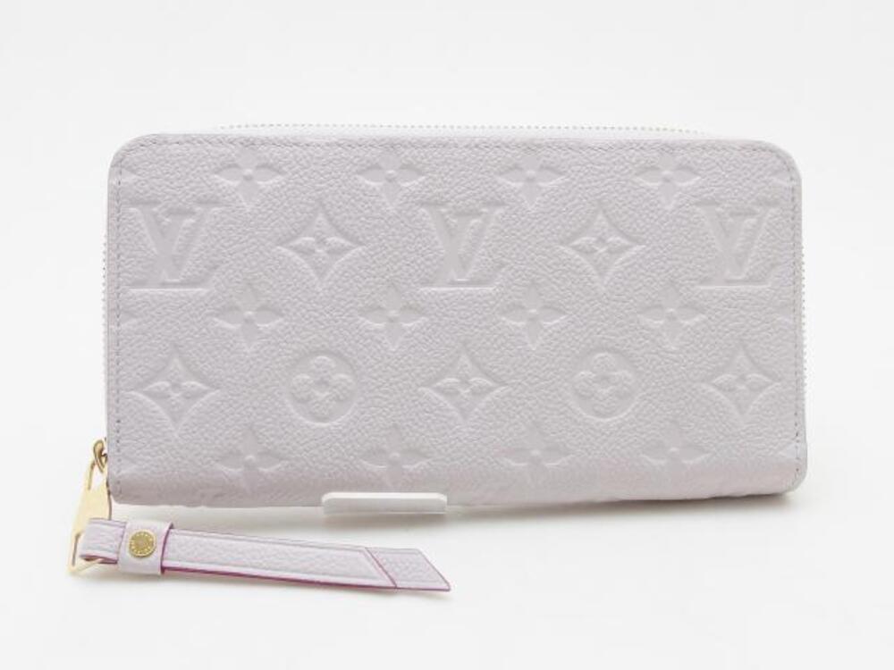 LOUIS VUITTON Zippy Wallet Monogram Empreinte Blume